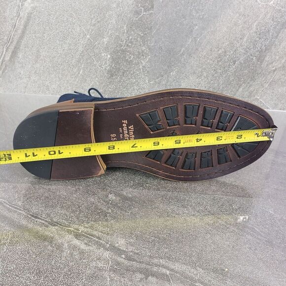 Vintage Foundry Co Boots Mens 9.5 M Blue & Tan Remingto Lace Up Chukka - Picture 10 of 12